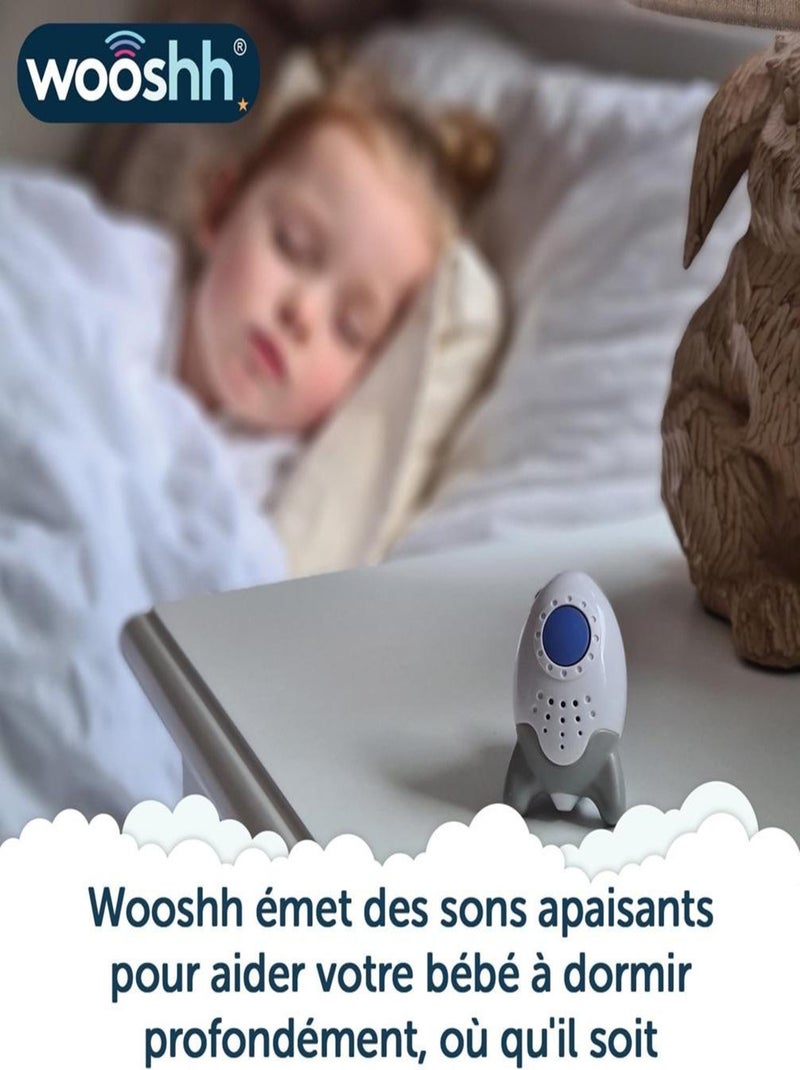 Fusée à Bruit Blanc Les Chatounets Blanc Gris Bleu - Kiabi