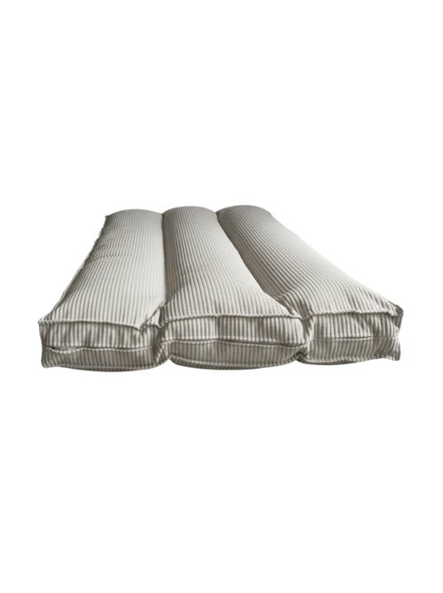 Futon déhoussable en velours côtelé BANANAIR 90x190 cm - Kiabi Futon déhoussable en velours côtelé BANANAIR 90x190 cm - Kiabi
