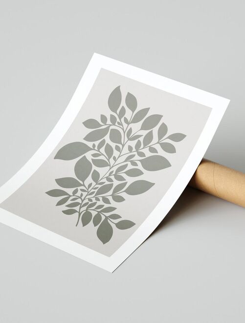 Future Home - Affiche papier imprimé 50x70cm (sans cadre) - Kiabi