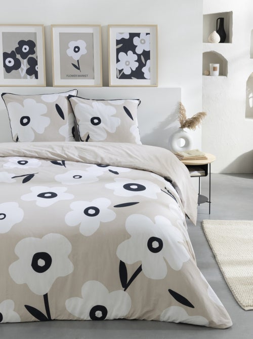 Future Home - Affiche papier imprimé fleurs sans cadre - Kiabi