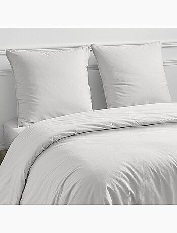 Future home - drap housse en coton 57 fils uni bonnet 25cm