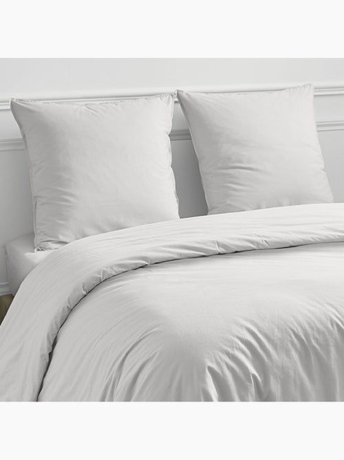 Future Home - Drap housse en coton 57 fils uni bonnet 25cm - Kiabi Future Home - Drap housse en coton 57 fils uni bonnet 25cm - Kiabi