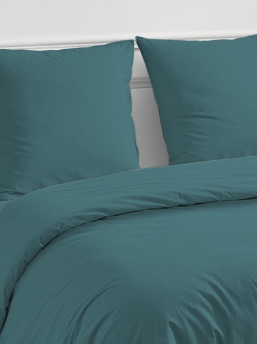 Future Home - Drap housse en coton 57 fils uni bonnet 25cm - Kiabi