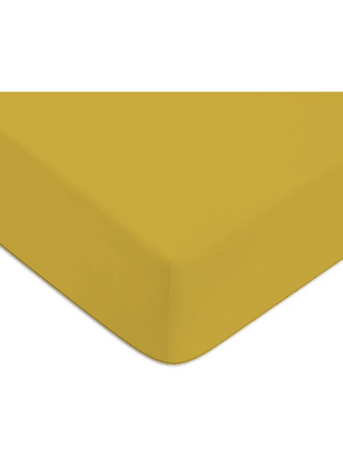 Future Home - Drap housse en coton 57 fils uni bonnet 25cm - Kiabi