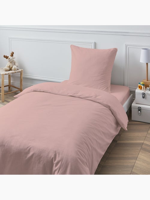 Future Home - Drap housse en coton 57 fils uni bonnet 25cm - Kiabi