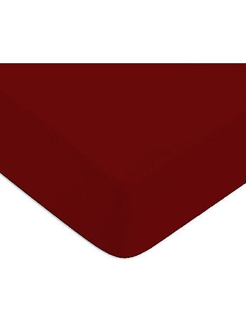 Future Home - Drap housse en coton 57 fils uni bonnet 25cm