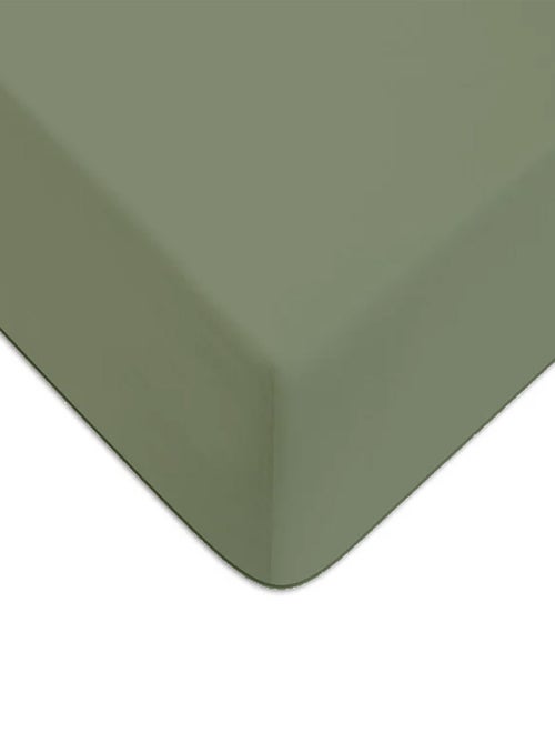 Future Home - Drap housse en coton 57 fils uni bonnet 25cm - Kiabi
