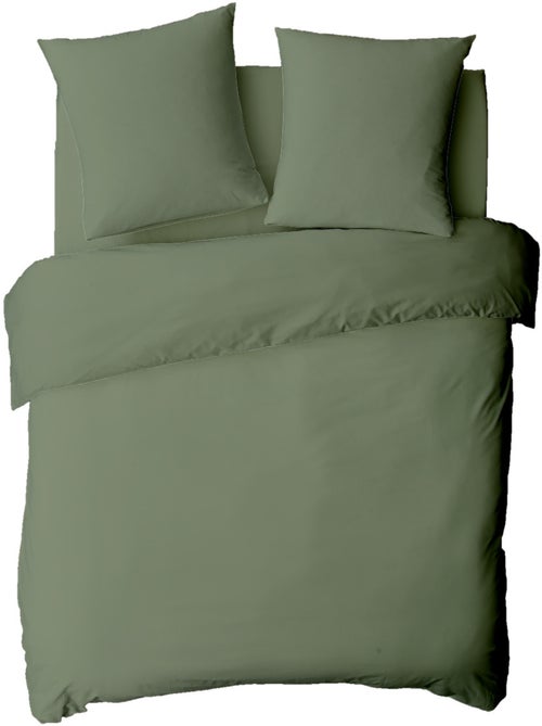 Future Home - Drap housse en coton 57 fils uni bonnet 25cm - Kiabi
