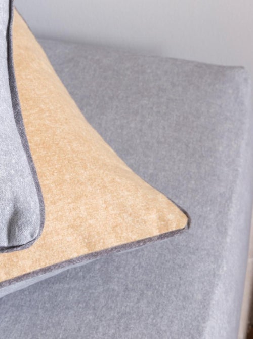 Future Home - Drap housse en flanelle coton 57 fils uni - Kiabi
