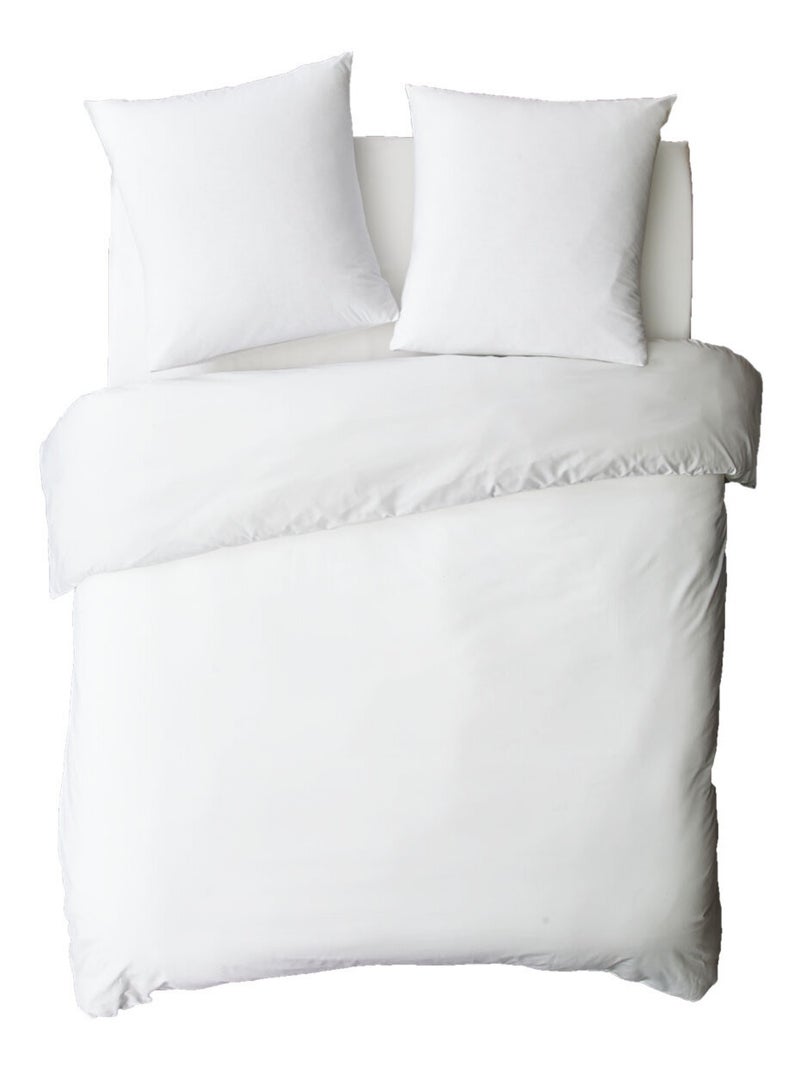 Future Home - Drap housse uni en coton 57 fils Blanc - Kiabi