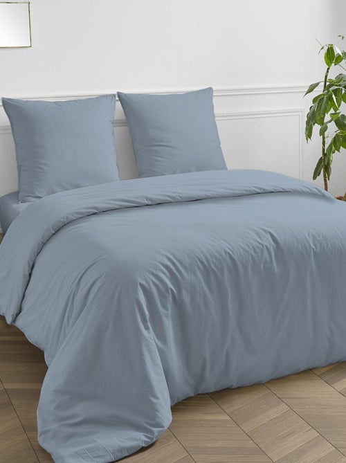 Future Home - Housse de couette en coton 57 fils unie - Kiabi Future Home - Housse de couette en coton 57 fils unie - Kiabi