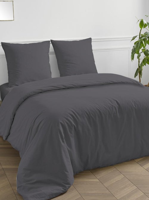Future Home - Housse de couette en coton 57 fils unie - Kiabi Future Home - Housse de couette en coton 57 fils unie - Kiabi