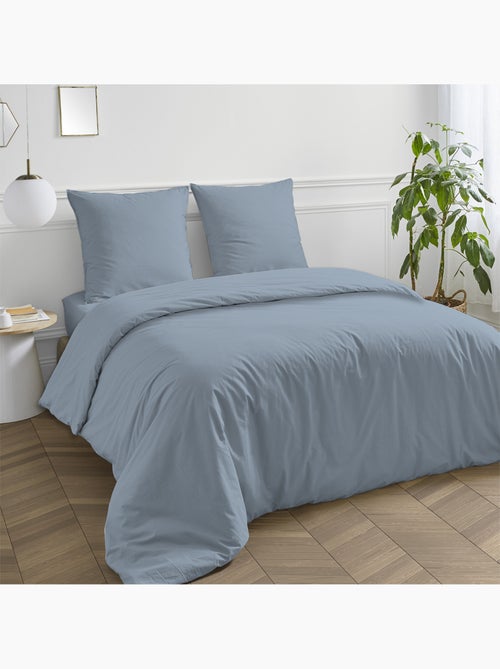 Future Home - Housse de couette en coton 57 fils unie - Kiabi Future Home - Housse de couette en coton 57 fils unie - Kiabi