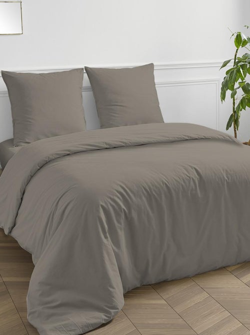 Future Home - Housse de couette en coton 57 fils unie - Kiabi Future Home - Housse de couette en coton 57 fils unie - Kiabi