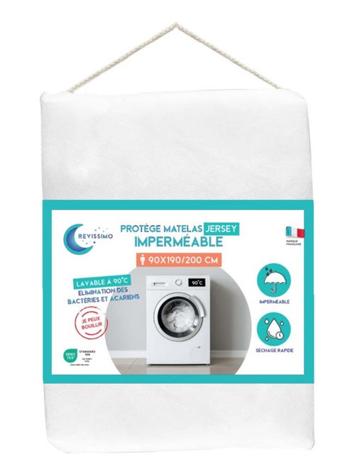Future Home - Housse intégrale anti punaise de lit bonnets 27 cm - Kiabi Future Home - Housse intégrale anti punaise de lit bonnets 27 cm - Kiabi