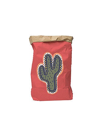 Future Home - Lot de 3 sacs de rangement déco en papier kraft