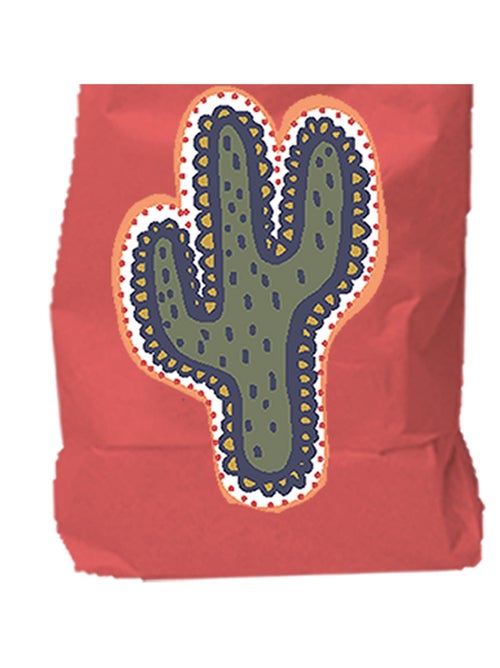 Future Home - Lot de 3 sacs de rangement déco en papier kraft - Kiabi