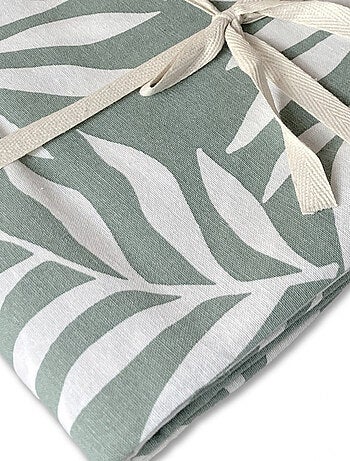 Future Home - Nappe carrée anti-taches déperlante feuillage