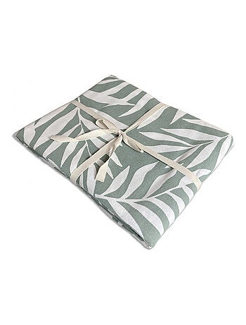 Future Home - Nappe carrée anti-taches déperlante feuillage