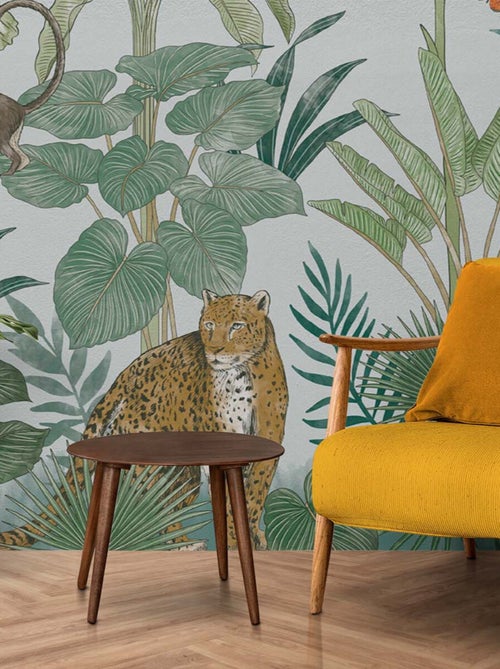 Future Home - Papier peint intissé panoramique tropical - Kiabi