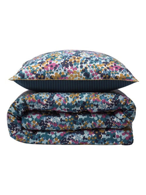 Future Home - Parure de lit 2 personnes abstrait à rayures réversible - Kiabi