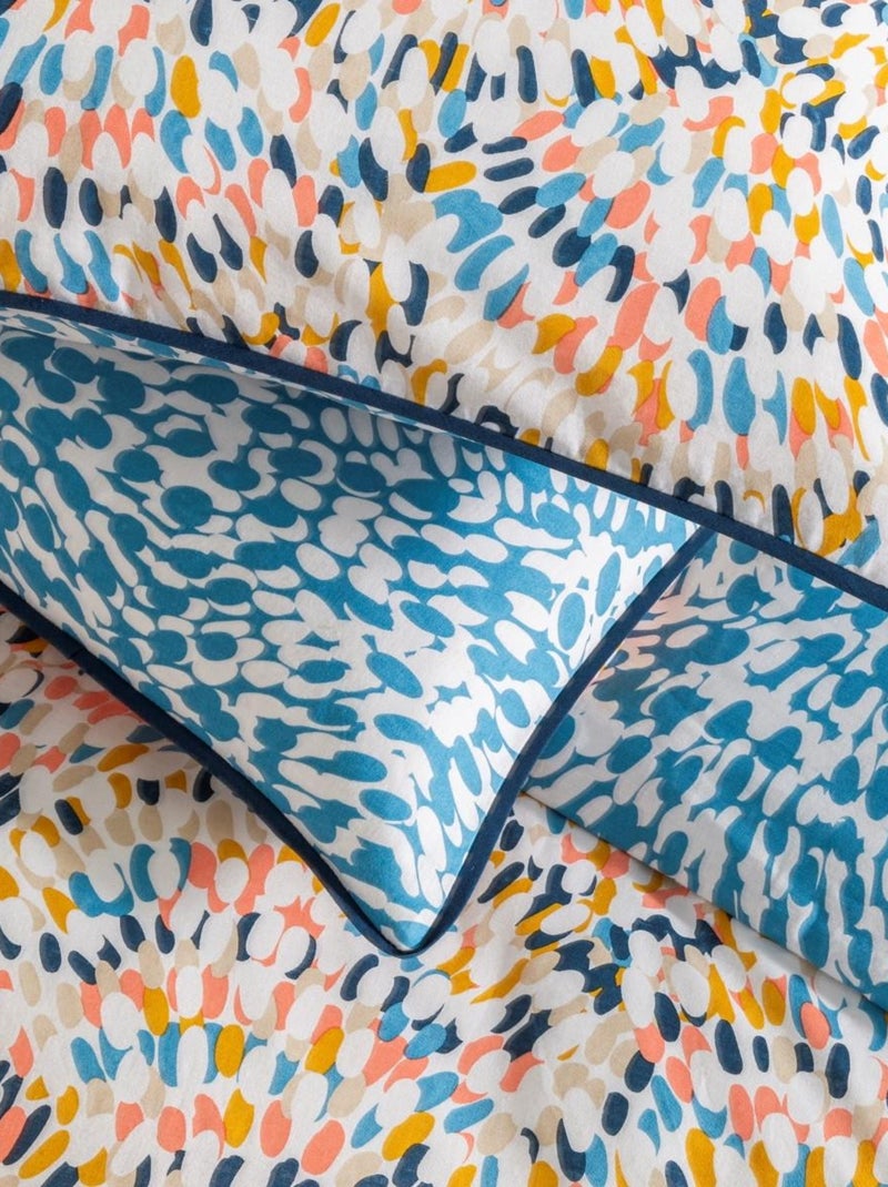 Future Home - Parure de lit 2 personnes colorée réversible Multicolore - Kiabi