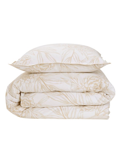 Future Home - Parure de lit 2 personnes en satin de coton réversible - Kiabi