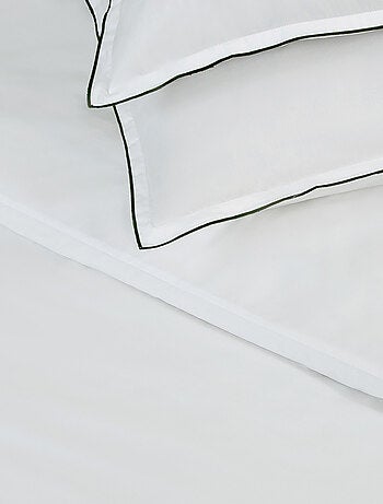 Future Home - Parure de lit 2 personnes en satin de coton unie