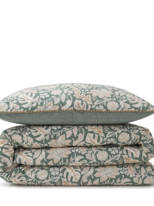 Future Home - Parure de lit 2 personnes floral et pois en coton - Kiabi Future Home - Parure de lit 2 personnes floral et pois en coton - Kiabi