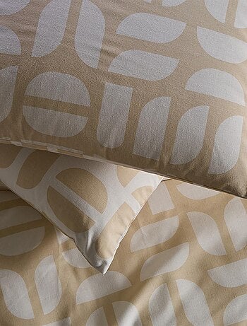 Future Home - Parure de lit 2 personnes géométrique en polycoton