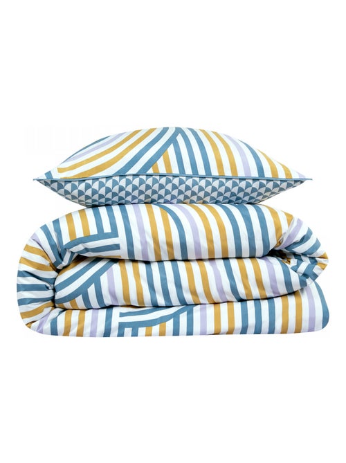 Future Home - Parure de lit double arche en microfibre lavée - Kiabi
