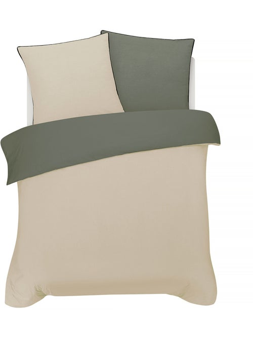 Future Home - Parure de lit double bicolore - Kiabi