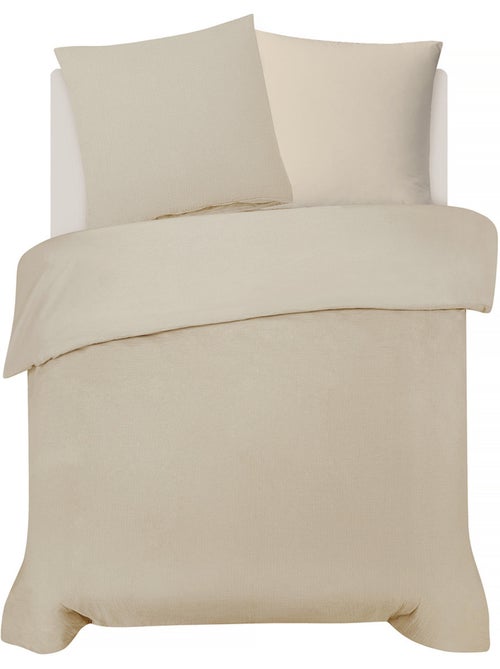 Future Home - Parure de lit double en gaze de coton - Kiabi