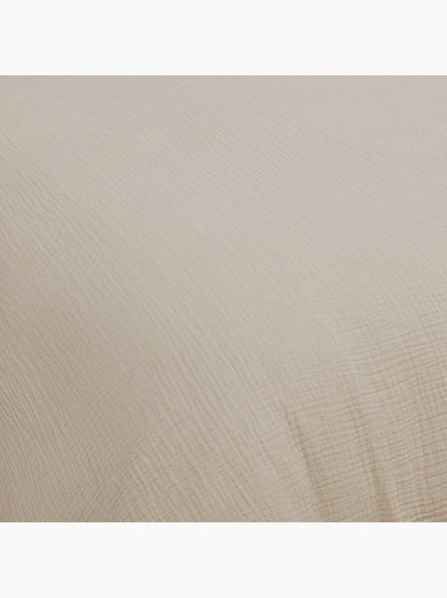 Future Home - Parure de lit double en gaze de coton - Kiabi