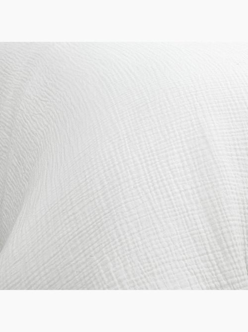 Future Home - Parure de lit double en gaze de coton - Kiabi