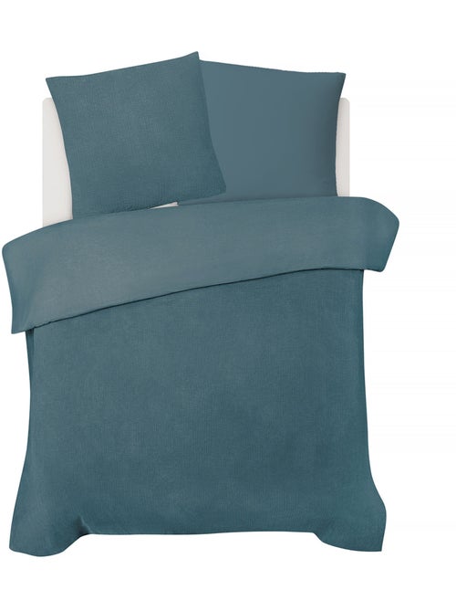 Future Home - Parure de lit double en gaze de coton - Kiabi