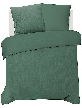 Future Home - Parure de lit double en gaze de coton