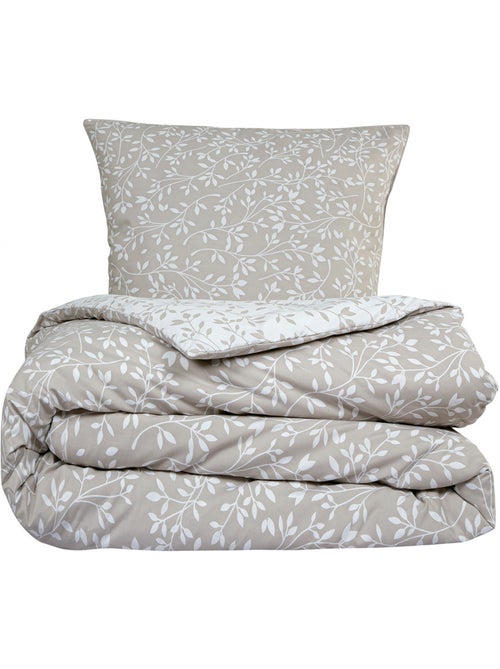Future home - parure de lit double feuillage en microfibre lavée - Kiabi Future home - parure de lit double feuillage en microfibre lavée - Kiabi