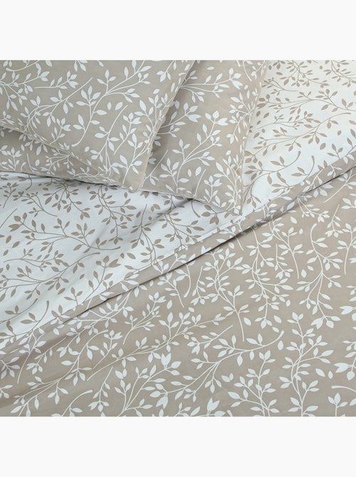 Future home - parure de lit double feuillage en microfibre lavée - Kiabi Future home - parure de lit double feuillage en microfibre lavée - Kiabi
