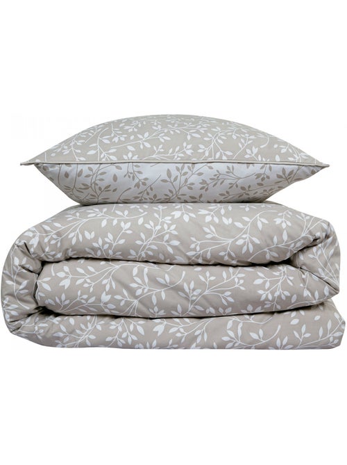 Future home - parure de lit double feuillage en microfibre lavée - Kiabi Future home - parure de lit double feuillage en microfibre lavée - Kiabi