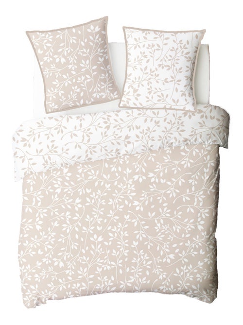 Future home - parure de lit double feuillage en microfibre lavée - Kiabi Future home - parure de lit double feuillage en microfibre lavée - Kiabi