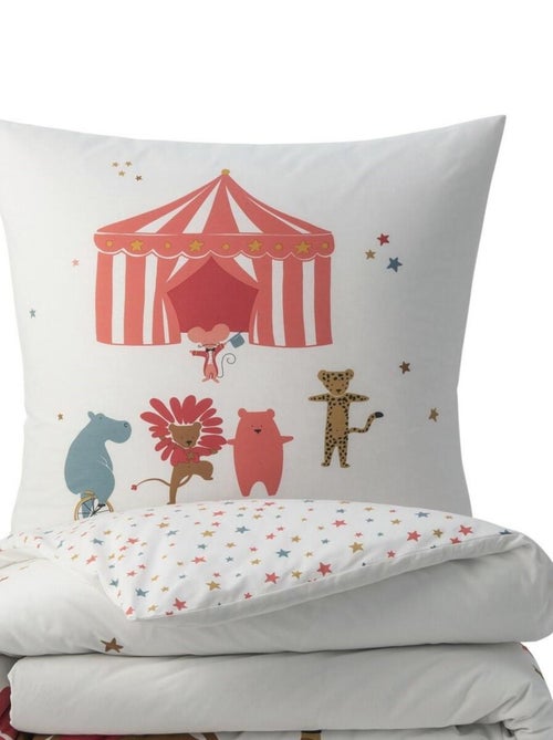 Future Home - Parure de lit enfant animaux du cirque - Kiabi