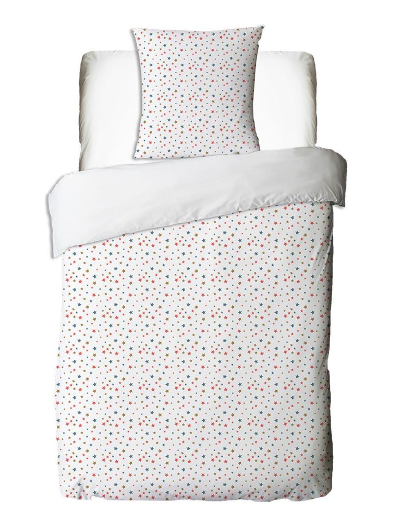 Future Home - Parure de lit enfant animaux du cirque Blanc - Kiabi