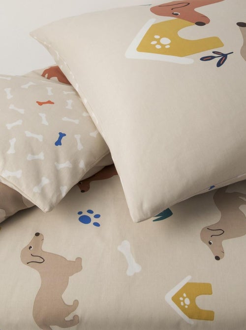 Future Home - Parure de lit enfant chien réversible - Kiabi