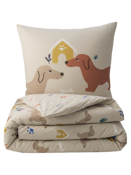 Future Home - Parure de lit enfant chien réversible - Kiabi