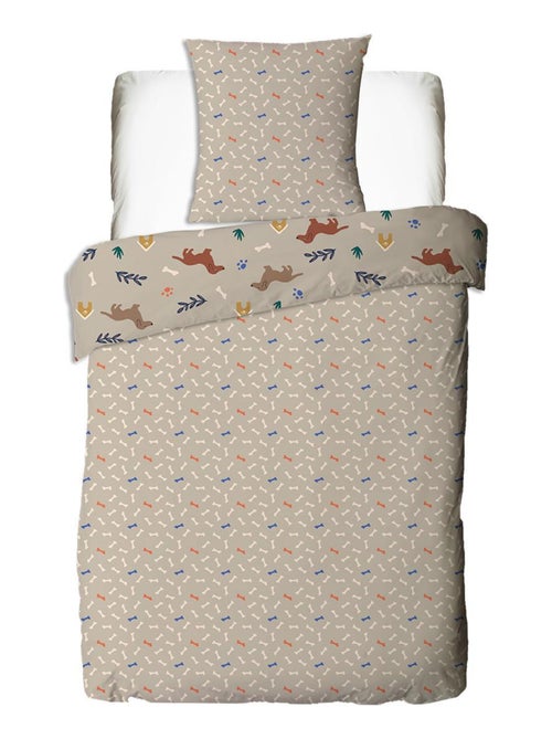 Future Home - Parure de lit enfant chien réversible - Kiabi