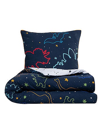 Future Home - Parure de lit enfant dinosaure réversible