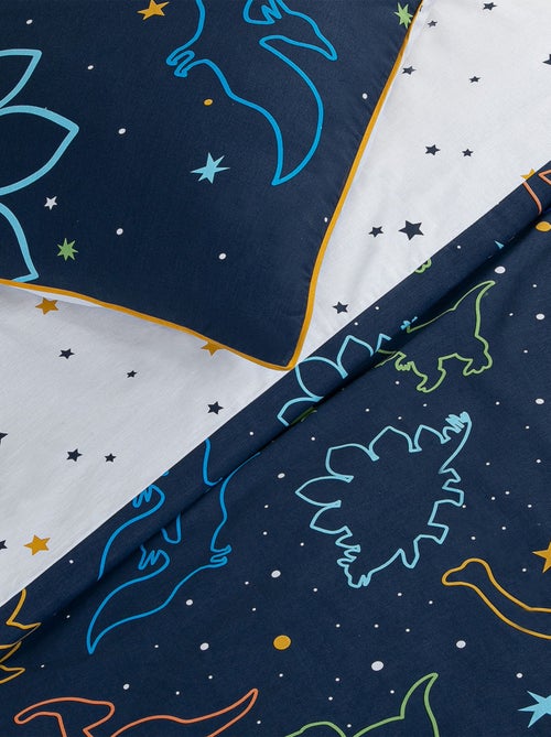 Future Home - Parure de lit enfant dinosaure réversible - Kiabi