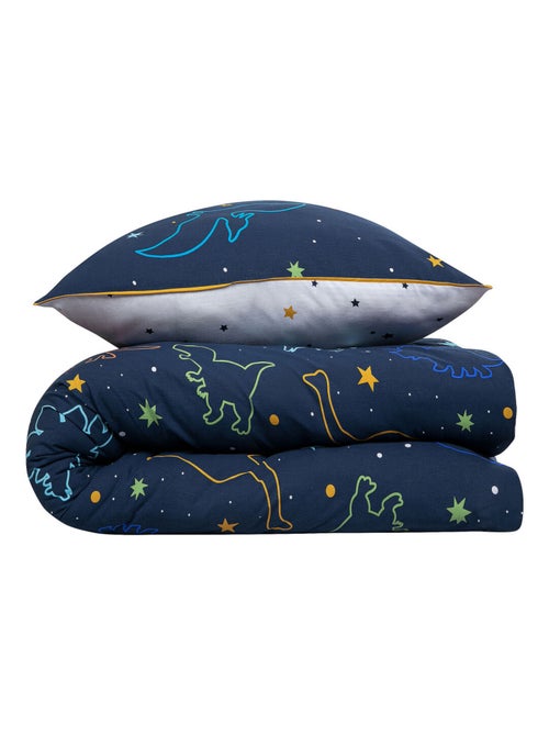 Future Home - Parure de lit enfant dinosaure réversible - Kiabi