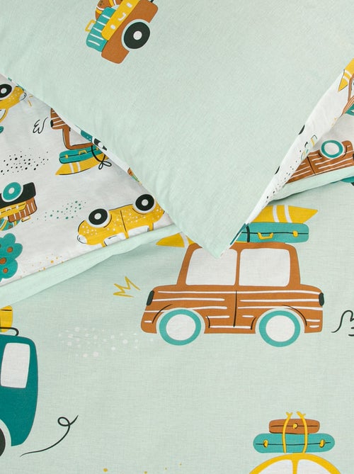 Future Home - Parure de lit enfant voiture réversible - Kiabi